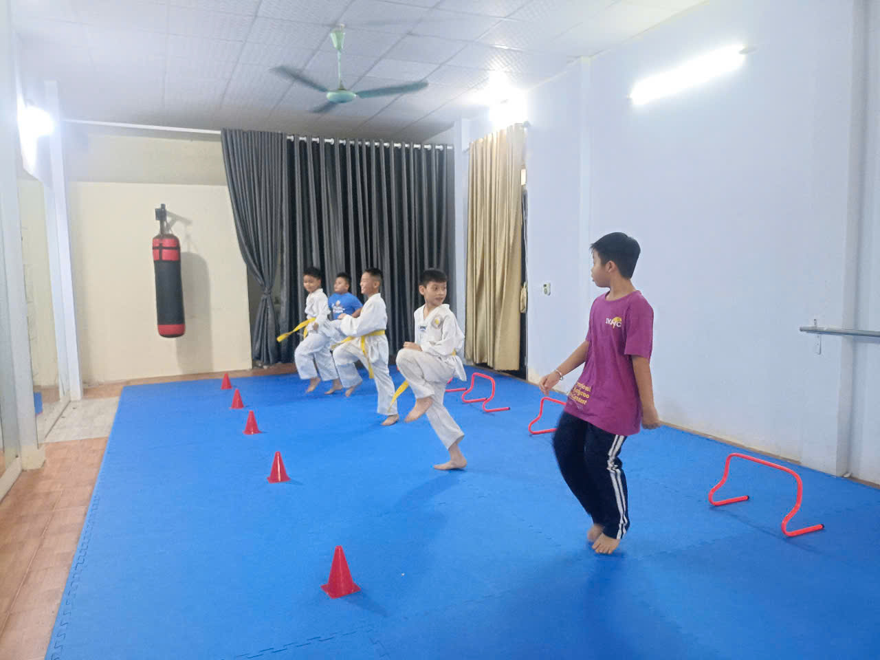 Khám Phá Buổi Tập Thú Vị Của Lớp Panda Taekwondo